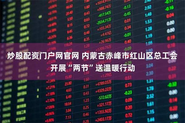 炒股配资门户网官网 内蒙古赤峰市红山区总工会开展“两节”送温暖行动
