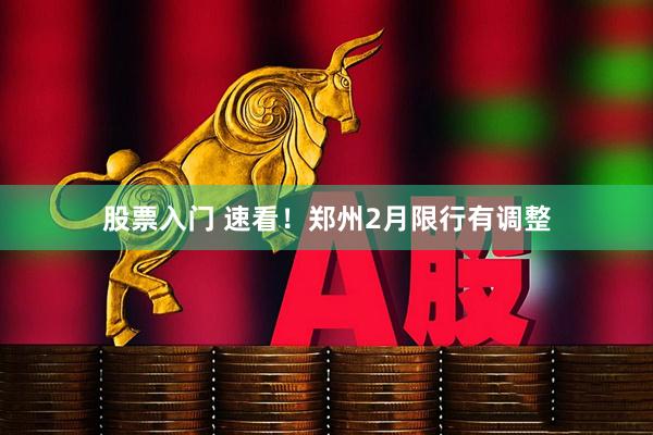 股票入门 速看！郑州2月限行有调整